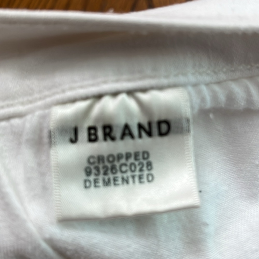 J Brand White Distressed Skinny Jeans 25 - Picture 7 of 7